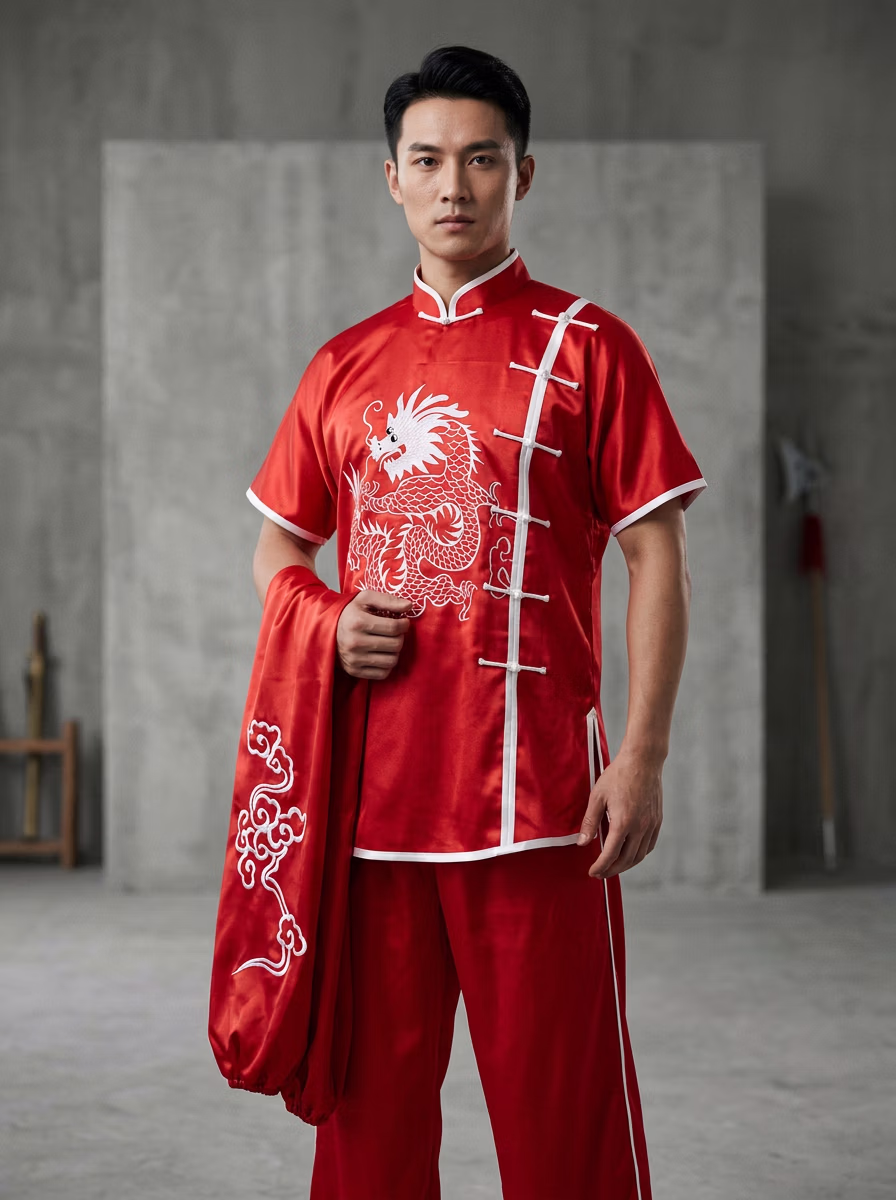 East Asian Tangzhuang 唐装 AI fashion photoshoot and virtual try-on gallery