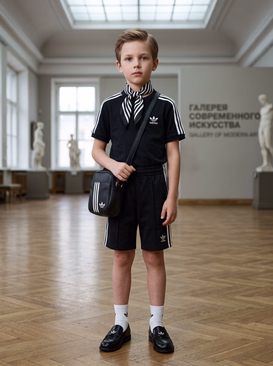 Boys' Wear AI fashion photoshoot and virtual try-on gallery