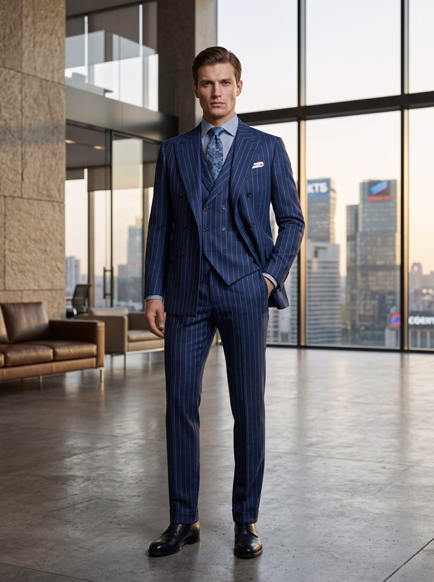 Suit and Tuxedo Suit AI fashion photoshoot and virtual try-on gallery