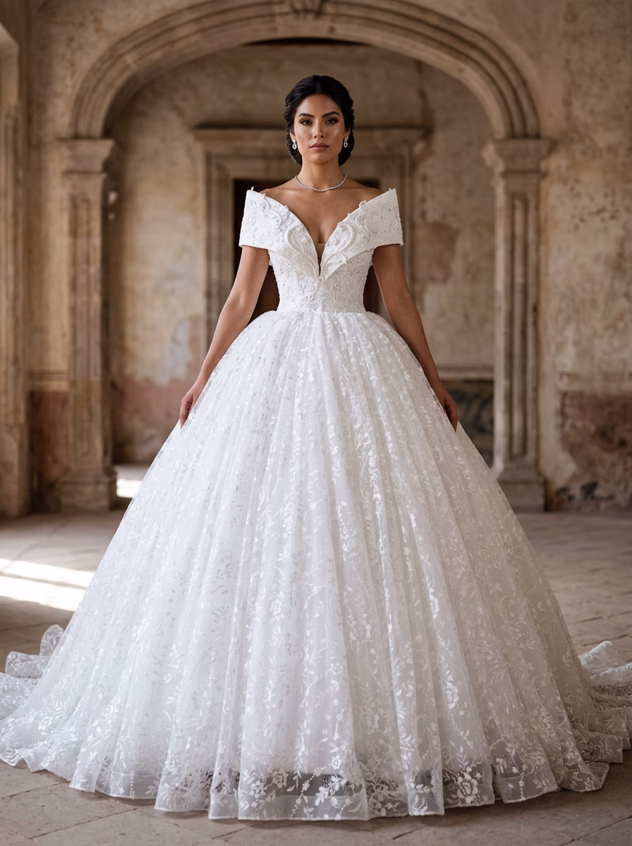 Weddings Wear AI virtual try-on — Wedding Bridal fashion model photoshoot by VERA Fashion AI