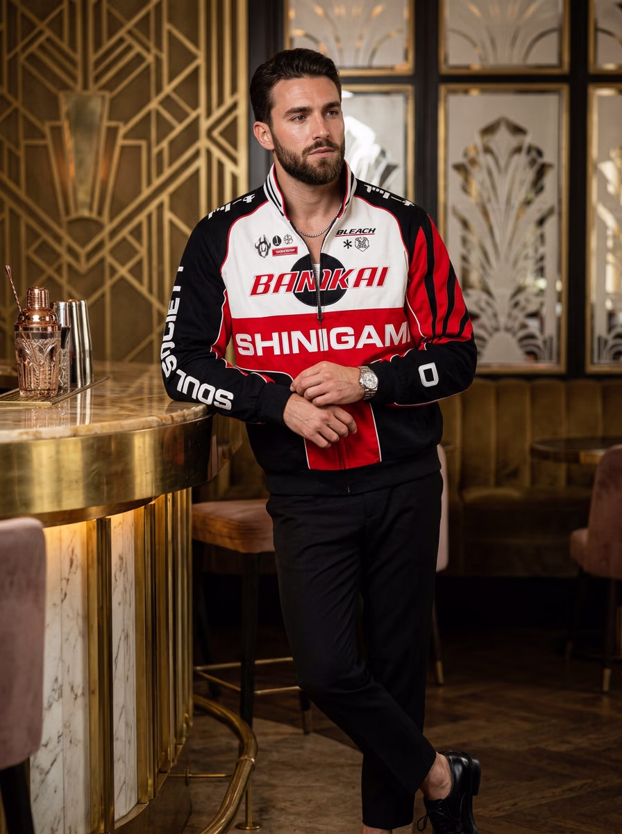 Men's Jacket for Men AI virtual try-on — Casual Jacket Fo Men fashion model photoshoot by VERA Fashion AI