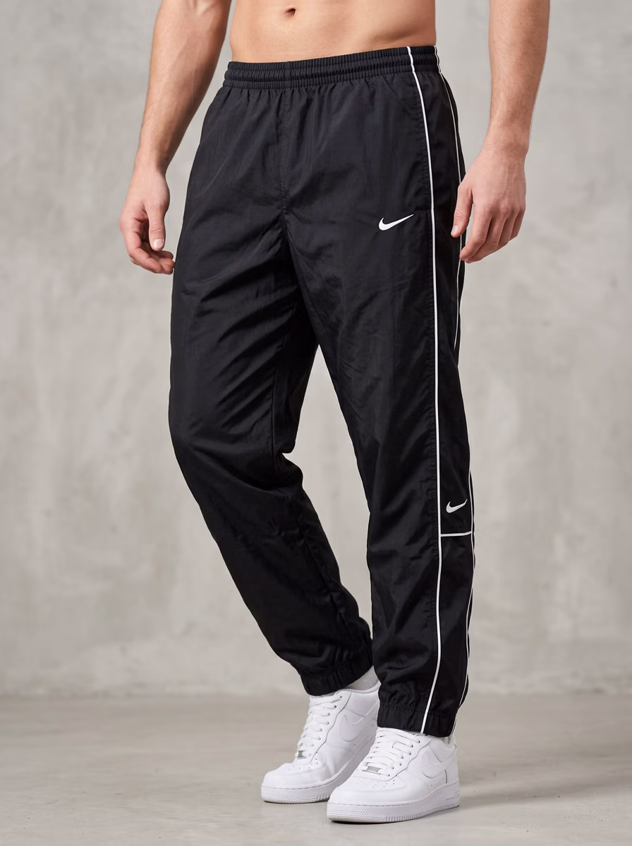 Men's Pants for Men AI virtual try-on — Mens Joggers fashion model photoshoot by VERA Fashion AI