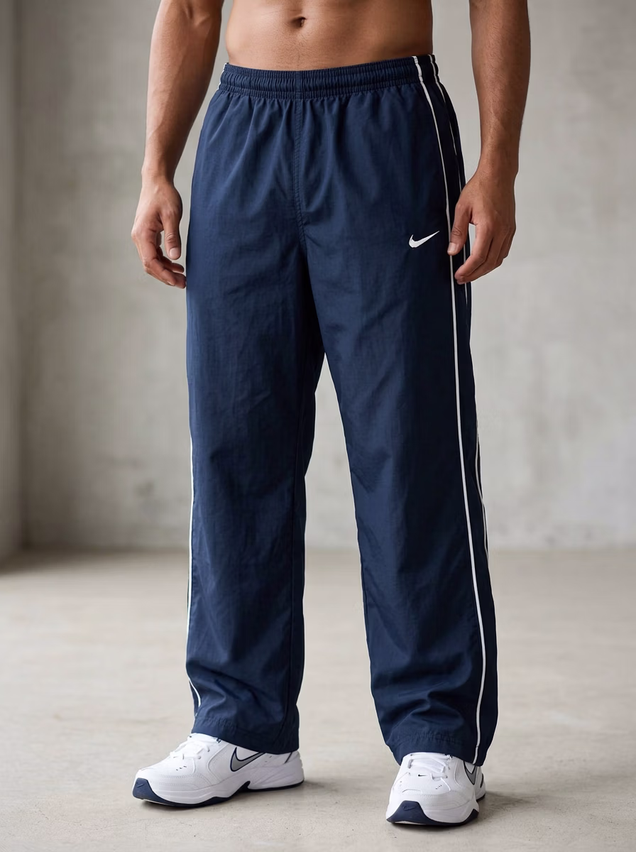 Men's Pants for Men AI virtual try-on — Mens Joggers fashion model photoshoot by VERA Fashion AI